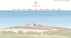 Desktop Screenshot of hotellacaminera.com